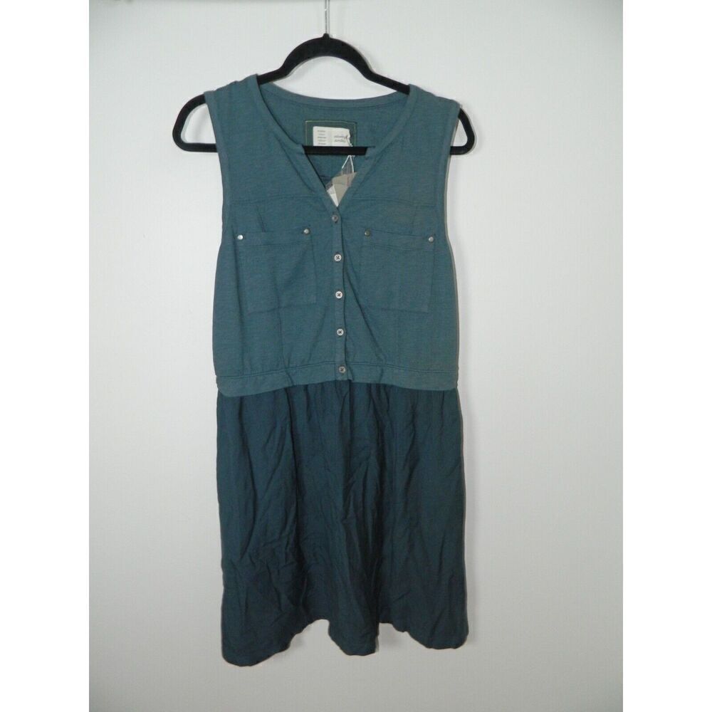 Anthropologie Saturday Sunday Dress Size Large Contrast Sleeveless‎ Mini - Picture 3 of 12